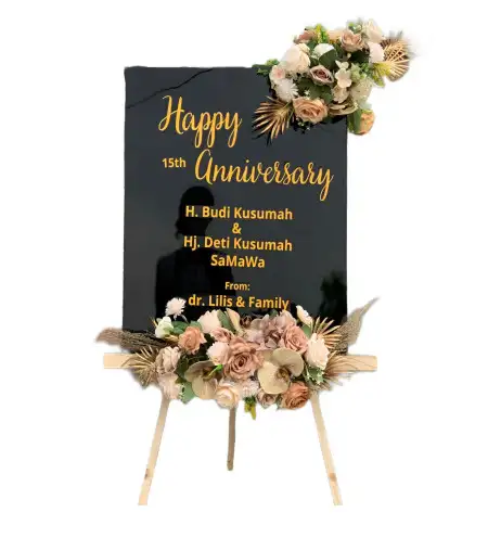 Papan Bunga Akrilik Sukorame