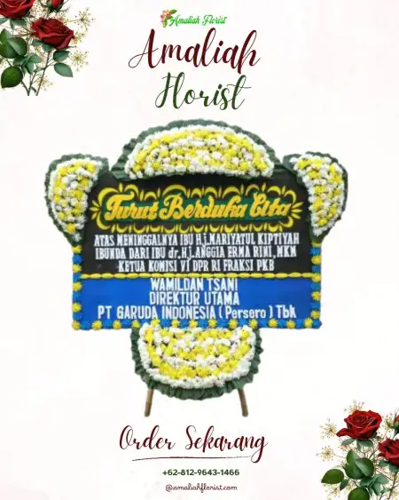 Papan Bunga Duka Sukorame